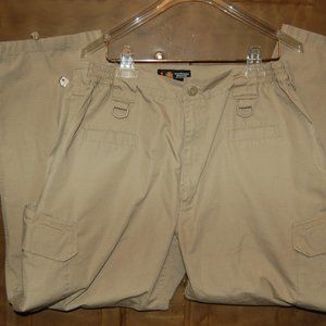 LAPG elastic waistband basic operator pants